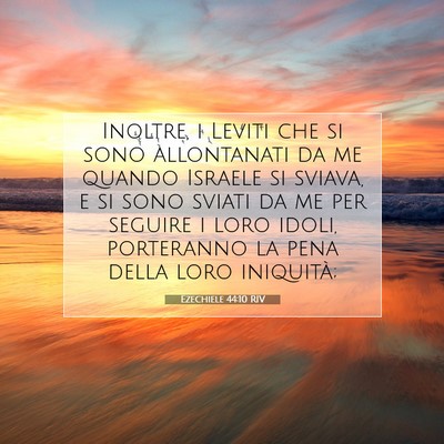 Ezechiele 44:10 Versetto della Bibbia Spiegato