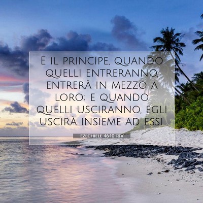 Ezechiele 46:10 Versetto della Bibbia Spiegato