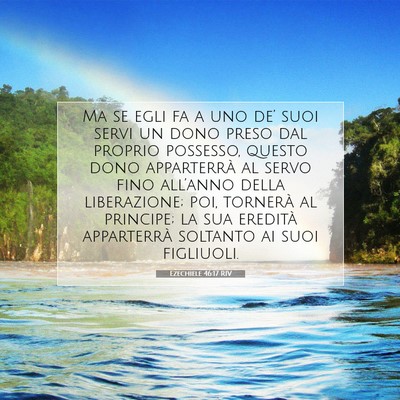 Ezechiele 46:17 Versetto della Bibbia Spiegato