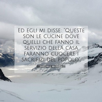 Ezechiele 46:24 Versetto della Bibbia Spiegato