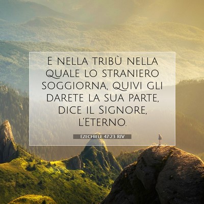 Ezechiele 47:23 Versetto della Bibbia Spiegato