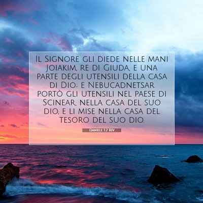 Daniele 1:2 Versetto della Bibbia Spiegato