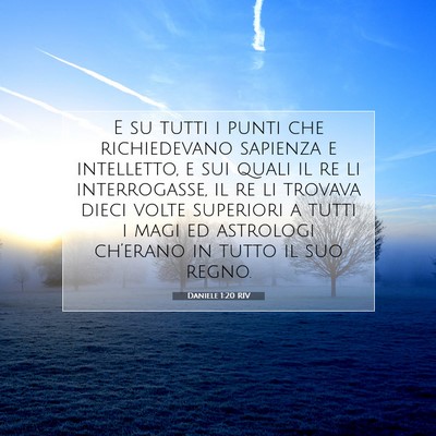 Daniele 1:20 Versetto della Bibbia Spiegato