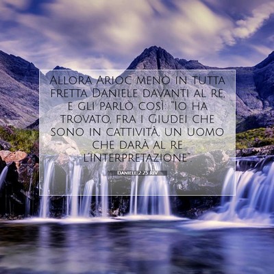 Daniele 2:25 Versetto della Bibbia Spiegato