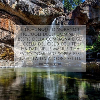 Daniele 2:38 RIV Immagine del Versetto della Bibbia