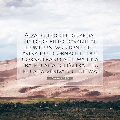 Daniele 8:3 Versetto della Bibbia Spiegato