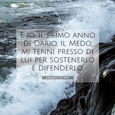 Daniele 11:1 Versetto della Bibbia Spiegato