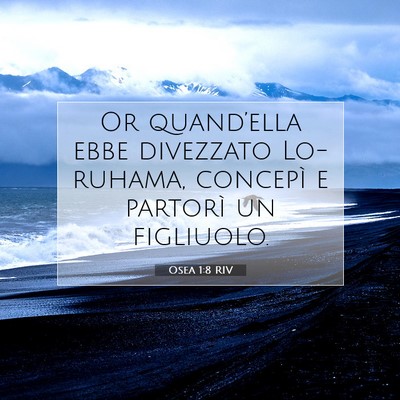 Osea 1:8 Versetto della Bibbia Spiegato