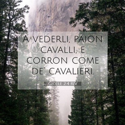 Gioele 2:4 Versetto della Bibbia Spiegato