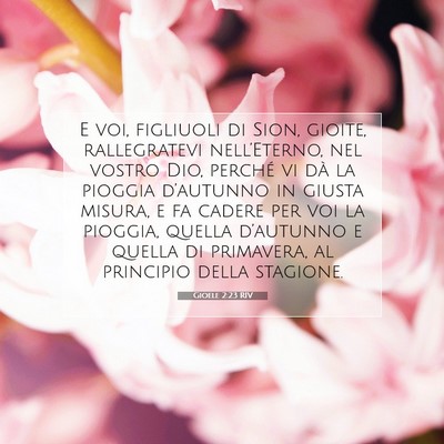 Gioele 2:23 RIV Immagine del Versetto della Bibbia