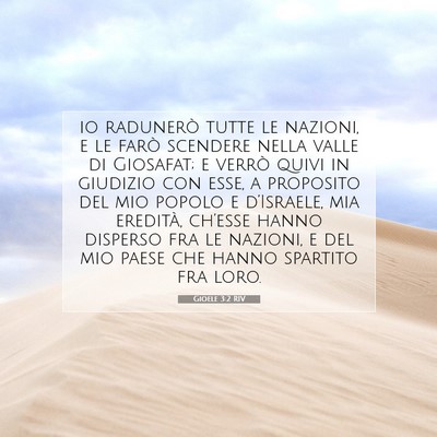 Gioele 3:2 Versetto della Bibbia Spiegato