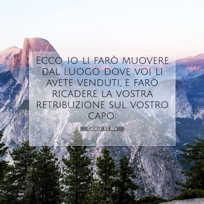 Gioele 3:7 Versetto della Bibbia Spiegato