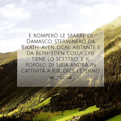 Amos 1:5 Versetto della Bibbia Spiegato