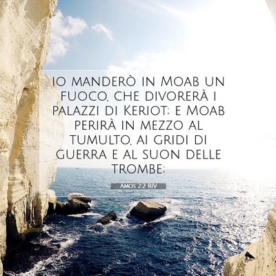 Amos 2:2 RIV Immagine del Versetto della Bibbia