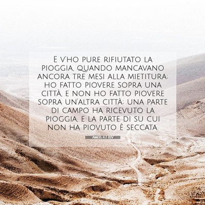 Amos 4:7 RIV Immagine del Versetto della Bibbia