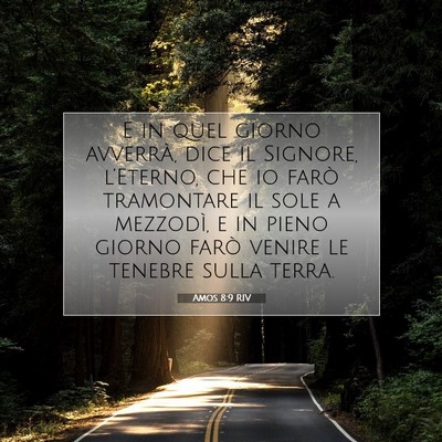 Amos 8:9 Versetto della Bibbia Spiegato