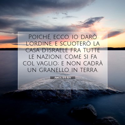 Amos 9:9 Versetto della Bibbia Spiegato
