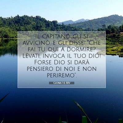 Giona 1:6 Versetto della Bibbia Spiegato