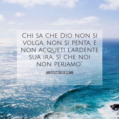 Giona 3:9 RIV Immagine del Versetto della Bibbia