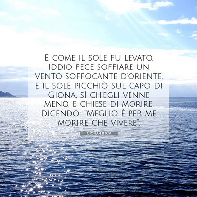 Giona 4:8 RIV Immagine del Versetto della Bibbia