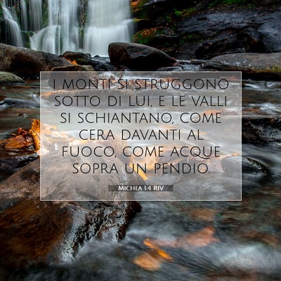 Michea 1:4 Versetto della Bibbia Spiegato