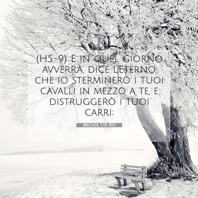 Michea 5:10 Versetto della Bibbia Spiegato