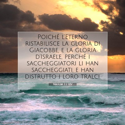 Nahum 2:2 RIV Immagine del Versetto della Bibbia