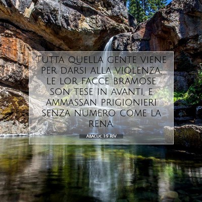 Abacuc 1:9 Versetto della Bibbia Spiegato