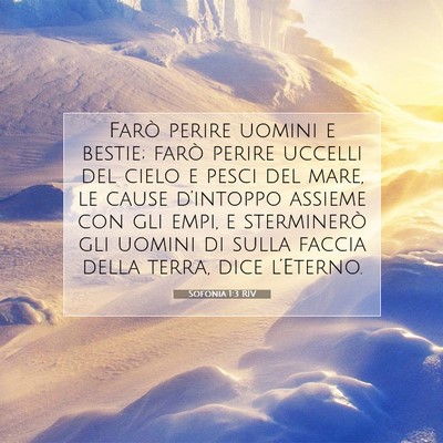 Sofonia 1:3 Versetto della Bibbia Spiegato