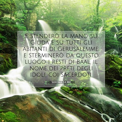 Sofonia 1:4 Versetto della Bibbia Spiegato