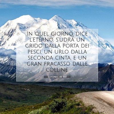 Sofonia 1:10 Versetto della Bibbia Spiegato