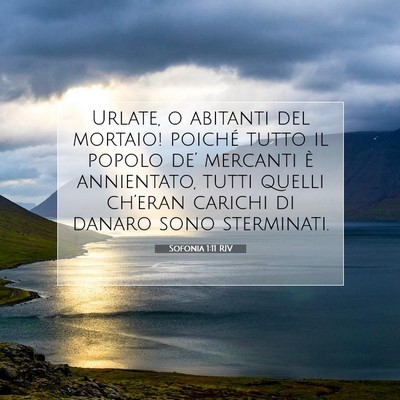 Sofonia 1:11 Versetto della Bibbia Spiegato