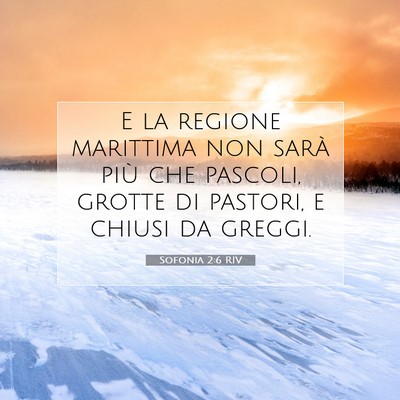 Sofonia 2:6 Versetto della Bibbia Spiegato