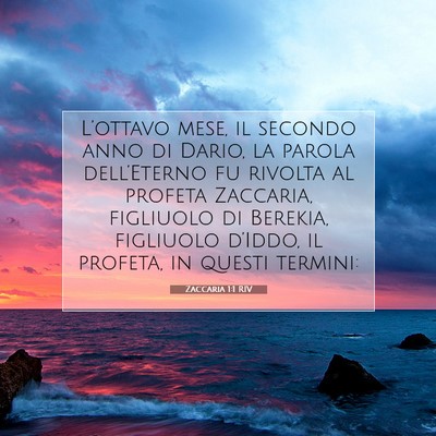Zaccaria 1:1 Versetto della Bibbia Spiegato