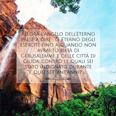 Zaccaria 1:12 Versetto della Bibbia Spiegato