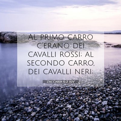 Zaccaria 6:2 Versetto della Bibbia Spiegato