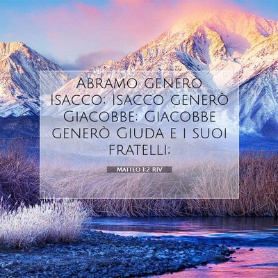 Matteo 1:2 Versetto della Bibbia Spiegato