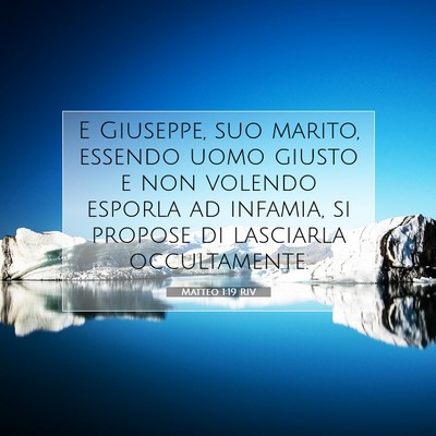 Matteo 1:19 Versetto della Bibbia Spiegato