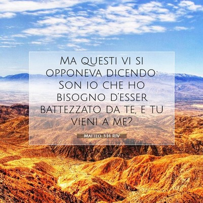 Matteo 3:14 RIV Immagine del Versetto della Bibbia