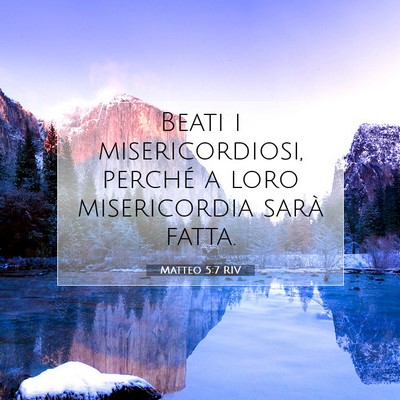 Matteo 5:7 Versetto della Bibbia Spiegato