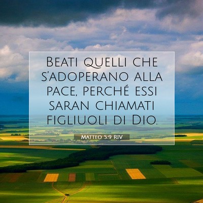 Matteo 5:9 Versetto della Bibbia Spiegato