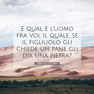 Matteo 7:9 Versetto della Bibbia Spiegato
