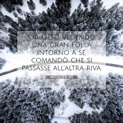 Matteo 8:18 Versetto della Bibbia Spiegato