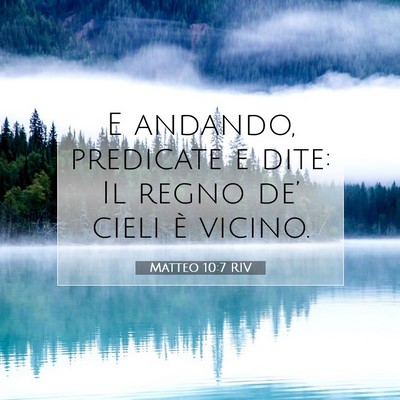 Matteo 10:7 Versetto della Bibbia Spiegato