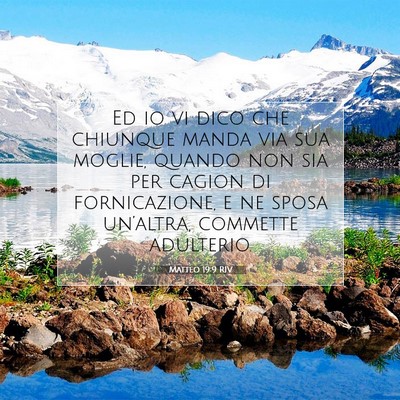 Matteo 19:9 Versetto della Bibbia Spiegato