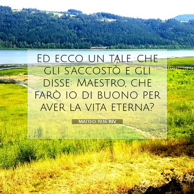 Matteo 19:16 RIV Immagine del Versetto della Bibbia