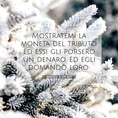 Matteo 22:19 Versetto della Bibbia Spiegato