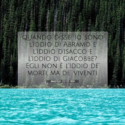 Matteo 22:32 RIV Immagine del Versetto della Bibbia