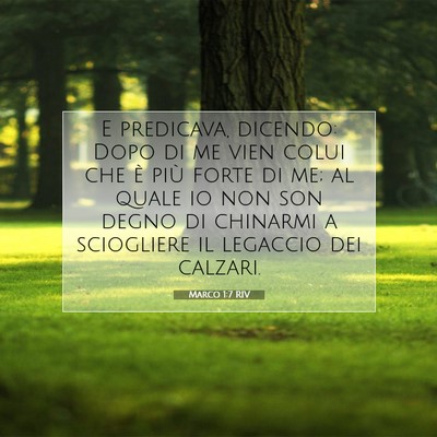 Marco 1:7 Versetto della Bibbia Spiegato