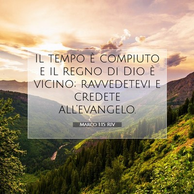 Marco 1:15 Versetto della Bibbia Spiegato